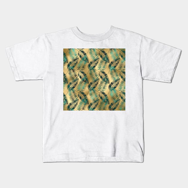 Flora Pattern Kids T-Shirt by Hashop